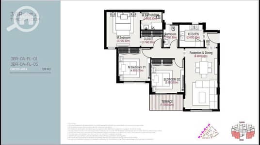 3 Bedroom Flat for Sale in 6th of October, Giza - 3غرف. jpeg