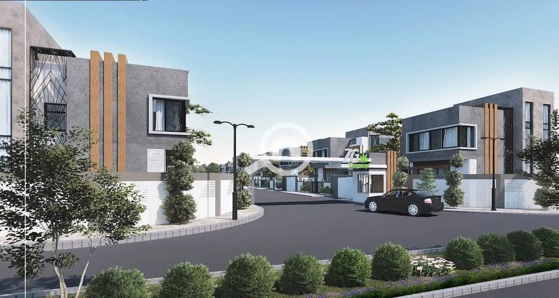 2 تصميم-كمبوند-زايد-جرينز-الشيخ-زايد-الجديدة. jpg