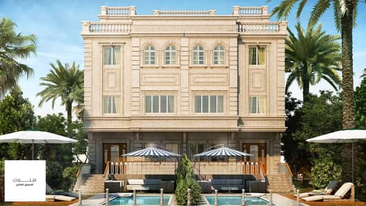 3 Bedroom Apartment for Sale in 6th of October, Giza - classic building back (1). jpeg 3 Bedroom Apartment for Sale in 6th of October, Giza - classic building back (1). jpeg