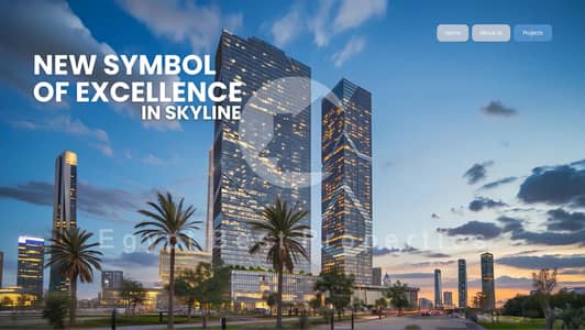 Office for Sale in New Capital City, Cairo - taj tower 2  90m iconic view floor 7  12,600,000-18. jpg