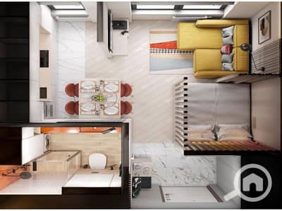 غرفة 1 غرفة نوم للبيع في 6 أكتوبر، الجيزة - 9a9349a71a13163baf79a995f55204ef. jpg