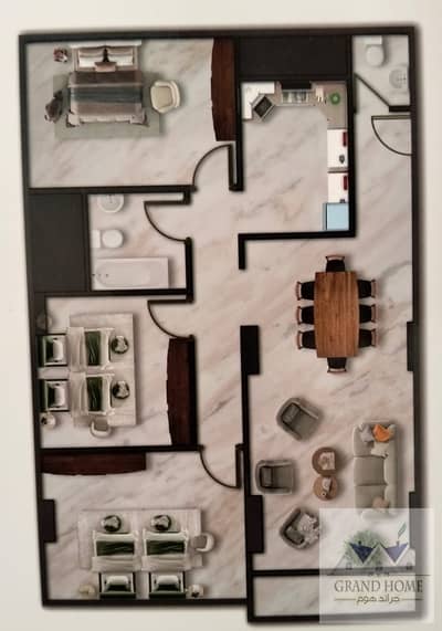 3 Bedroom Flat for Sale in Hadayek al-Ahram, Giza - 2d82b6da-e7a3-4222-a3de-dd3a184e0157. jpg