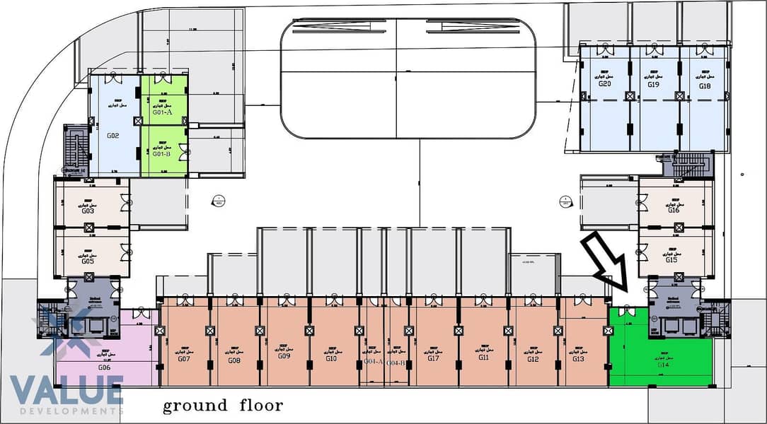 28 محل 130م ارضي متاجر. jpg