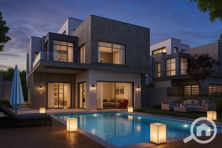 4 Bedroom Villa for Sale in Sheikh Zayed, Giza - task_01k8k0nnvnf4cvmg6phv6yq57c_1761574956_img_0. jpg