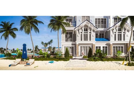 3 Bedroom iVilla for Sale in New Cairo, Cairo - Mountain-View-Lagoon-Beach-Park. jpg