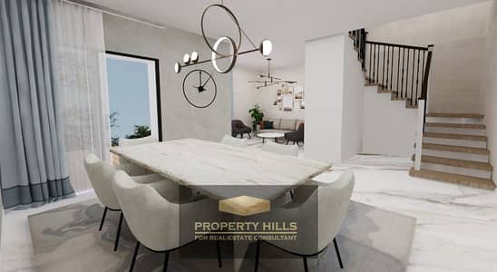 3 Bedroom Townhouse for Sale in Sheikh Zayed, Giza - Rivers-3D. jpg 3 Bedroom Townhouse for Sale in Sheikh Zayed, Giza - Rivers-3D. jpg