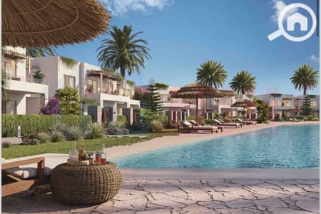 3 Bedroom Chalet for Sale in North Coast, Matruh - Beach chalet - 3 Bedrooms + 65 Garden-3. jpg