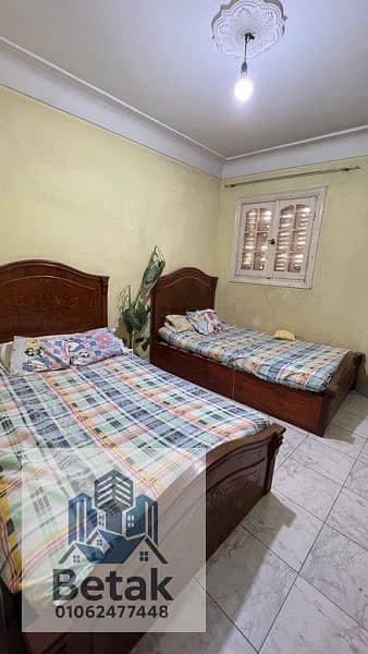 شقة 2 غرفة نوم للايجار في سموحة، الإسكندرية - شقة للايجار ١٠٠م مفروش ش محور المحموديه مباشر فوق كوبرى الناموس