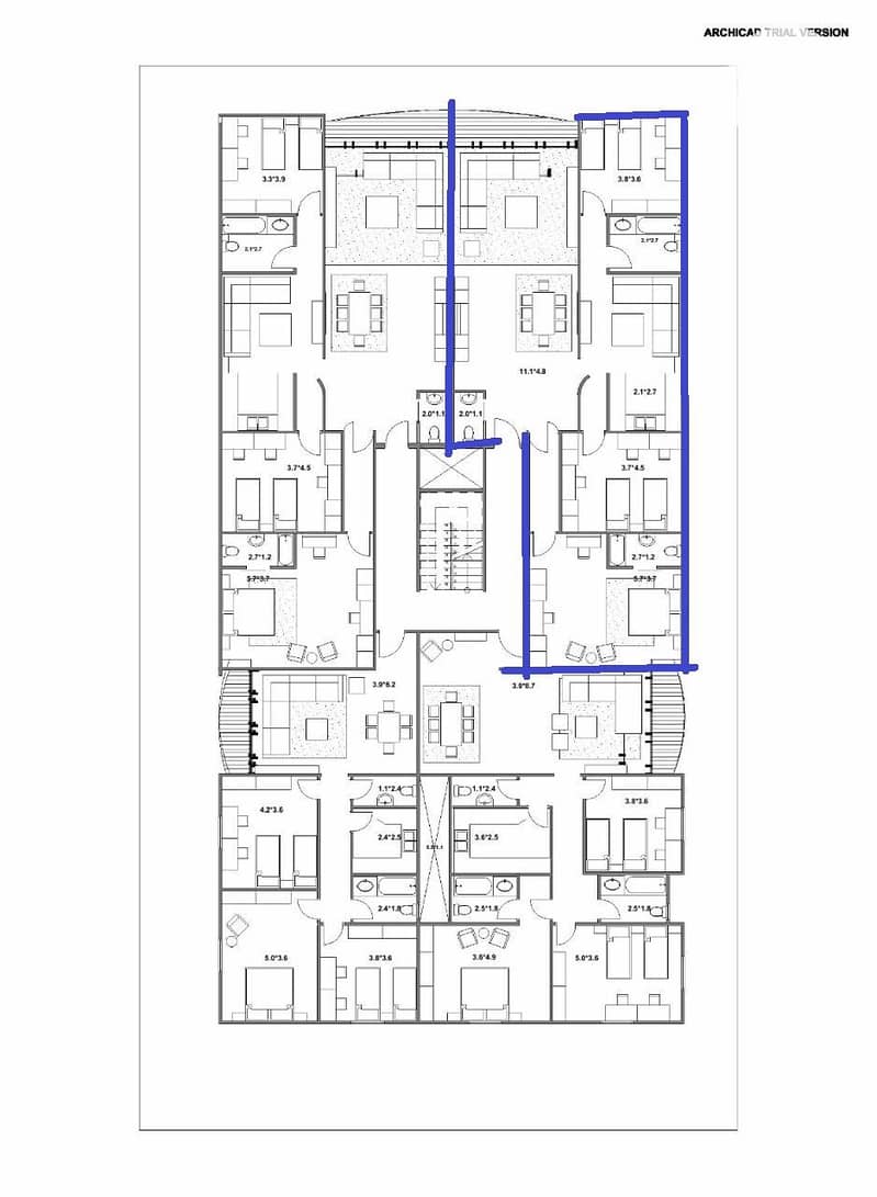 10 الدور كله والشقة 210م ملونة باللون الازرق. jpg