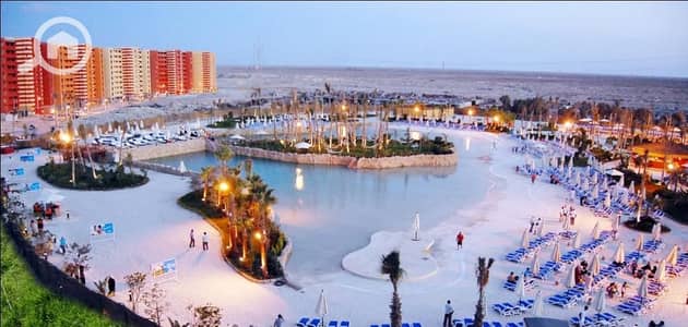 شاليه 2 غرفة نوم للبيع في الساحل الشمالي، مطروح - aqua porto golf. jpg