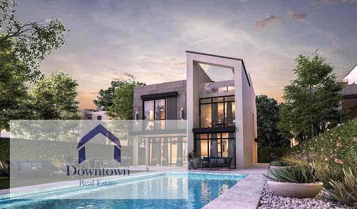 Sheikh Zayed, Keeva Compound, twin villa, land area 400 meters, building area 265, first and second floors and roof, 5 bedrooms, 5 bathrooms. - Ansicht 6