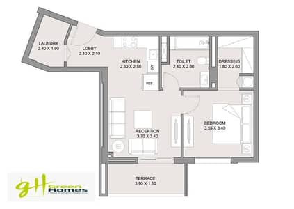 1 Bedroom Apartment for Sale in Mokattam, Cairo - WhatsApp Image 2025-12-17 at 3.57. 21 PM. jpeg