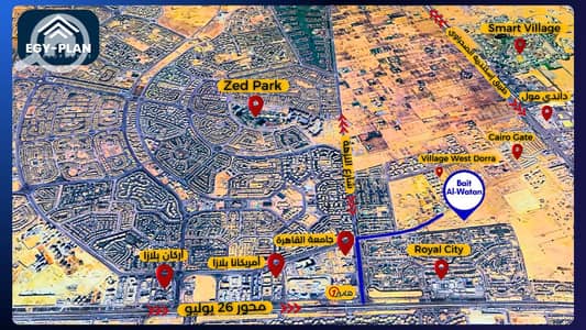 3 Bedroom Flat for Sale in Sheikh Zayed, Giza - 2. png