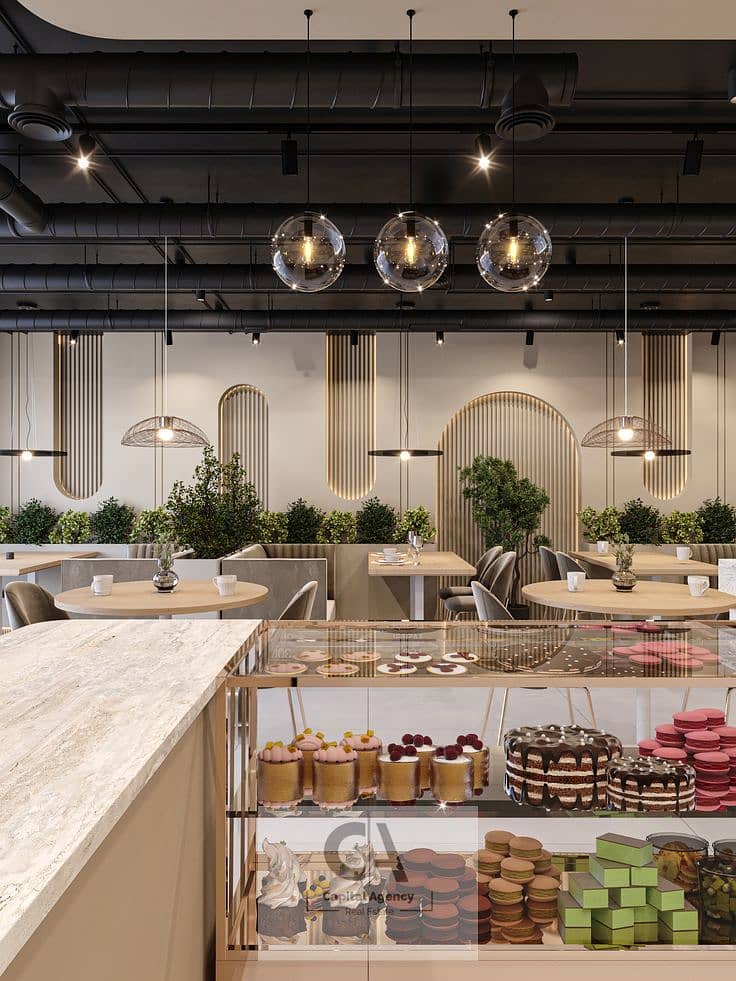 2 Cafe Restaurant interior design __ Behance. jpg