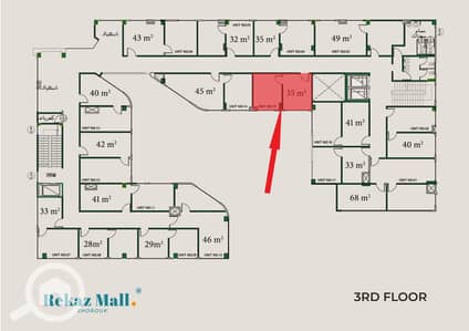 Clinic for Sale in Shorouk City, Cairo - عيادة رقم 15- مساحة 35م. jpg