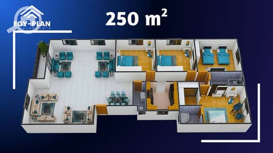 فلیٹ 4 غرف نوم للبيع في الشيخ زايد، الجيزة - 10. png