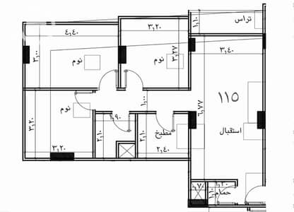 3 Bedroom Apartment for Sale in Hadayek al-Ahram, Giza - 1000258923. jpg