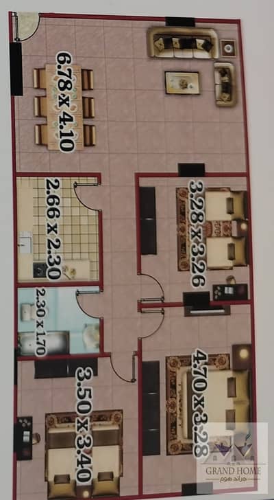 فلیٹ 3 غرف نوم للبيع في حدائق الاهرام، الجيزة - WhatsApp Image 2025-12-20 at 2.36. 07 PM (5). jpeg