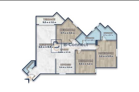 شقة 3 غرف نوم للبيع في سموحة، الإسكندرية - WhatsApp Image 2025-12-18 at 20.53. 15_ac46adba. jpg