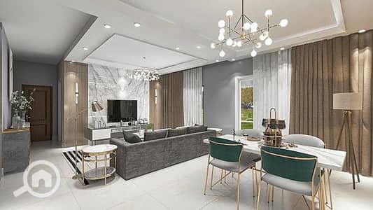 3 Bedroom Flat for Sale in 6th of October, Giza - pngtree-indoor-restaurant-tv-curtain-decoration-photography-map-with-map-image_789969. jpg