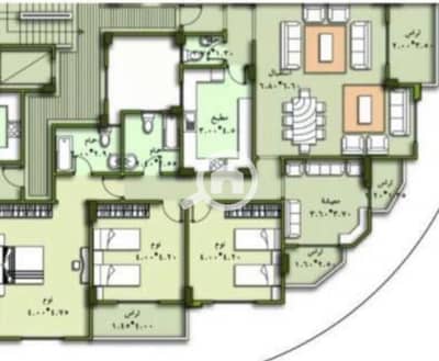 أرض سكنية 9 غرف نوم للبيع في القاهرة الجديدة، القاهرة - ارض للبيع 878م فى بيت الوطن الحى الخامس