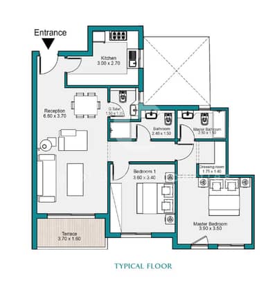 فلیٹ 2 غرفة نوم للبيع في مدينة المستقبل، القاهرة - WhatsApp Image 2025-12-22 at 2.48. 50 PM (1). jpeg