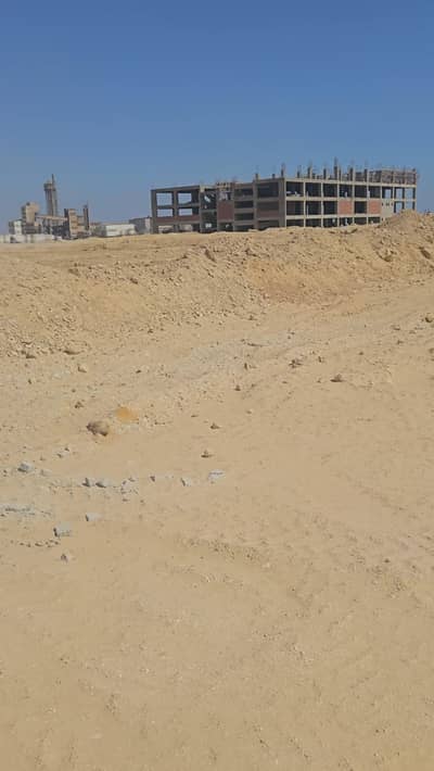 Commercial Land for Sale in Ain Sukhna, Suez - ارض للبيع 2119م - نشاط لوجستي السخنه - السويس من المالك بدون وسيط