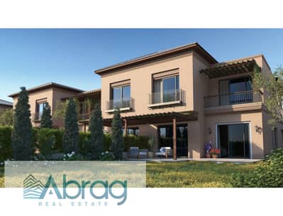 تاون هاوس 4 غرف نوم للبيع في الشيخ زايد، الجيزة - Town House-Back-03. jpg