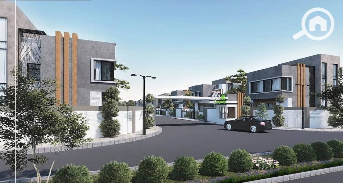 2 تصميم-كمبوند-زايد-جرينز-الشيخ-زايد-الجديدة. jpg