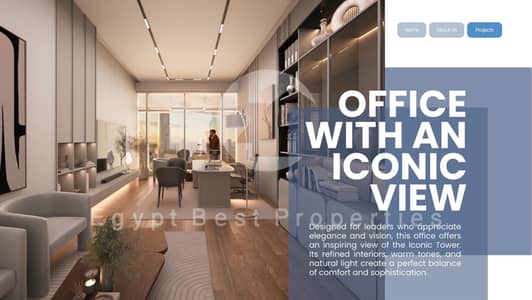 مکتب  للبيع في العاصمة الإدارية الجديدة، القاهرة - taj tower 2  90m iconic view floor 7  12,600,000-15. jpg