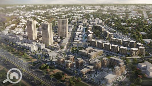 Office for Sale in Sheikh Zayed, Giza - Arkan-Palm-Aerial-Shots-1. jpg