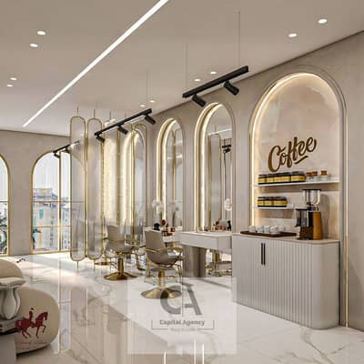 محلات تجارية  للايجار في القاهرة الجديدة، القاهرة - One of our commercial projects_ (Beauty Center) ❤✨ #Ahmad_albeik #interior_design #luxury_design #Beauty_center #luxury_lifestyle. jpg