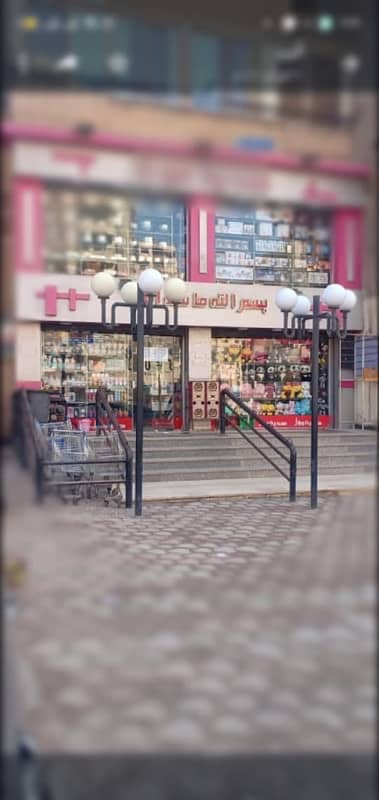 محلات تجارية  للبيع في عين شمس، القاهرة - محل للبيع في عين شمس - دورين ( ارضي 100 متر و دور ثاني 270 متر)