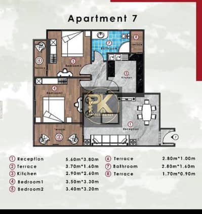 2 Bedroom Flat for Sale in Sheraton, Cairo - WhatsApp Image 2025-12-25 at 2.07. 04 PM. jpeg