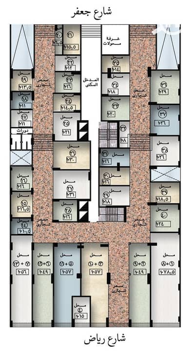 Retail for Rent in Helwan, Cairo - لكبرى البراندات مساحه تجاريه بوسط حلوان للايجار بموقع تجارى