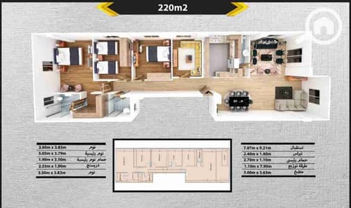 فلیٹ 3 غرف نوم للبيع في القاهرة الجديدة، القاهرة - 60740. jpg فلیٹ 3 غرف نوم للبيع في القاهرة الجديدة، القاهرة - 60740. jpg