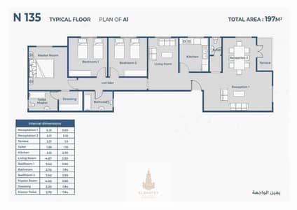 3 Bedroom Flat for Sale in New Cairo, Cairo - IMG-20251215-WA0088. jpg
