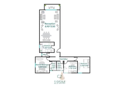 3 Bedroom Apartment for Sale in Smoha, Alexandria - 3_20251218_105451_٠٠٠٢. png