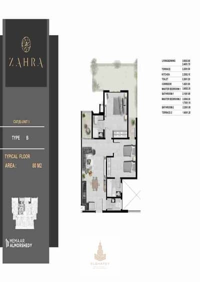 شاليه 2 غرفة نوم للبيع في الساحل الشمالي، مطروح - 1000015853. jpg