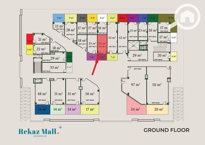 Retail for Sale in Shorouk City, Cairo - 24م + 6م مساحة خارجيه. jpg