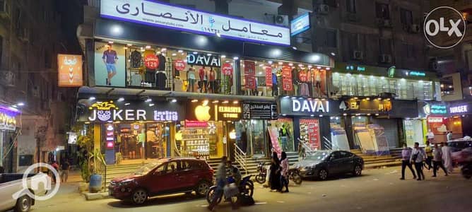 محلات تجارية  للايجار في فيصل، الجيزة - ميزان للإيجار فيصل الرئيسي ناصيه مساحات مختلفه مرخص تجارى جميع الاغراض