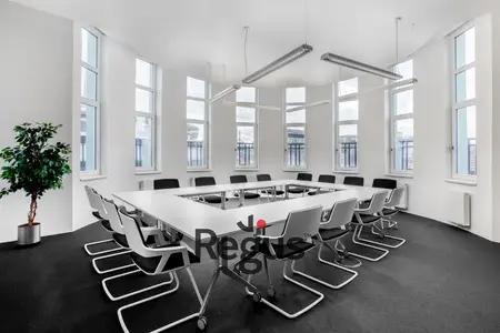 Fully furnished office space for rent in New Cairo, Financial Centre for 4 persons with everything taken care of