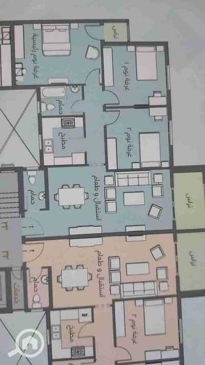 فلیٹ 3 غرف نوم للبيع في العاصمة الإدارية الجديدة، القاهرة - 1000540305. jpg