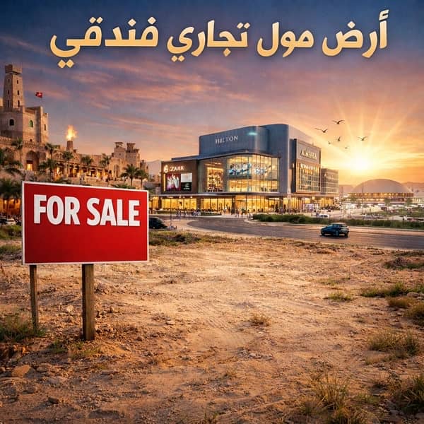 فرصة استثمارية للبيع ارض مول تجارى بالعلمين الجديدة فرصة استثمارية للبيع ارض مول تجارى بالعلمين الجديدة
