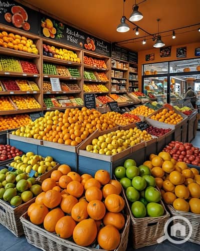 محلات تجارية  للبيع في الشيخ زايد، الجيزة - I fell in love with this fruit shop_ Is there ever such a beautiful shop_. jpeg