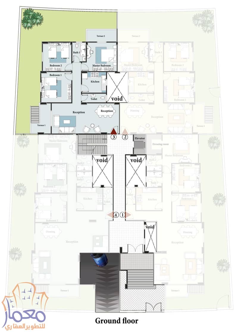 4 الموقع بالدور. jpg