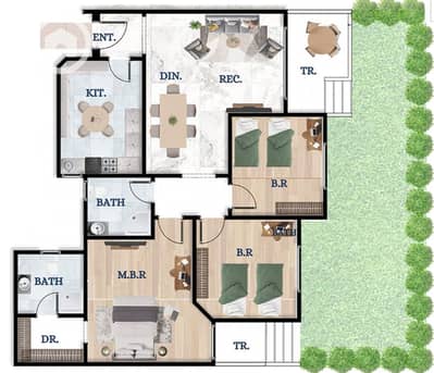 شقة 3 غرف نوم للبيع في الشيخ زايد، الجيزة - Capture. PNG