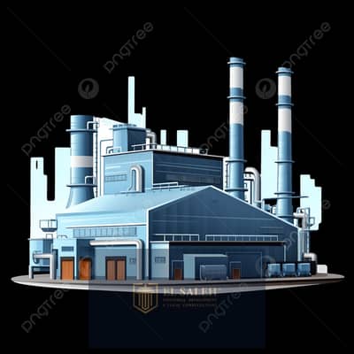 مصنع  للبيع في العاشر من رمضان، الشرقية - pngtree-factory-industrial-plant-png-image_13228985. png