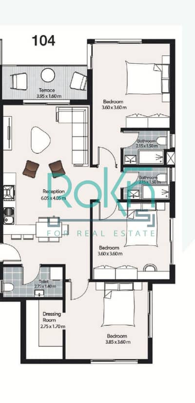 شاليه 3 غرف نوم للبيع في الساحل الشمالي، مطروح - 09ca309f-7a54-47bb-8377-097550cd42b6. jpg