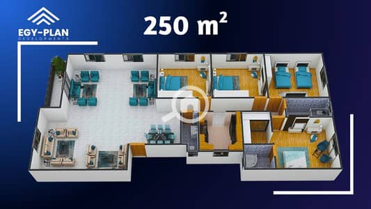 3 Bedroom Apartment for Sale in Sheikh Zayed, Giza - 10. png 3 Bedroom Apartment for Sale in Sheikh Zayed, Giza - 10. png